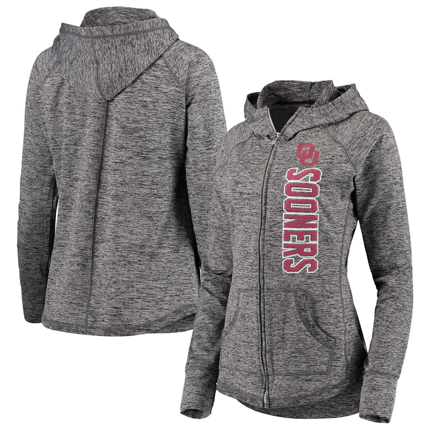 oklahoma sooners zip up hoodie