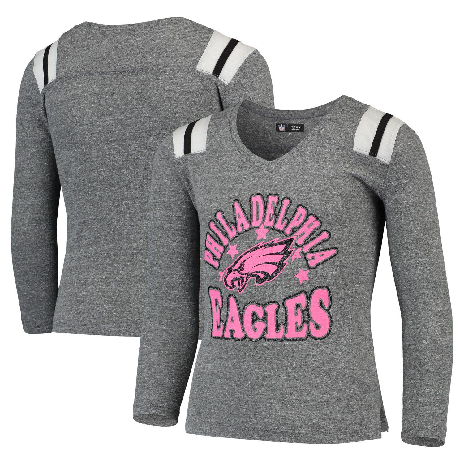 girls pink eagles jersey