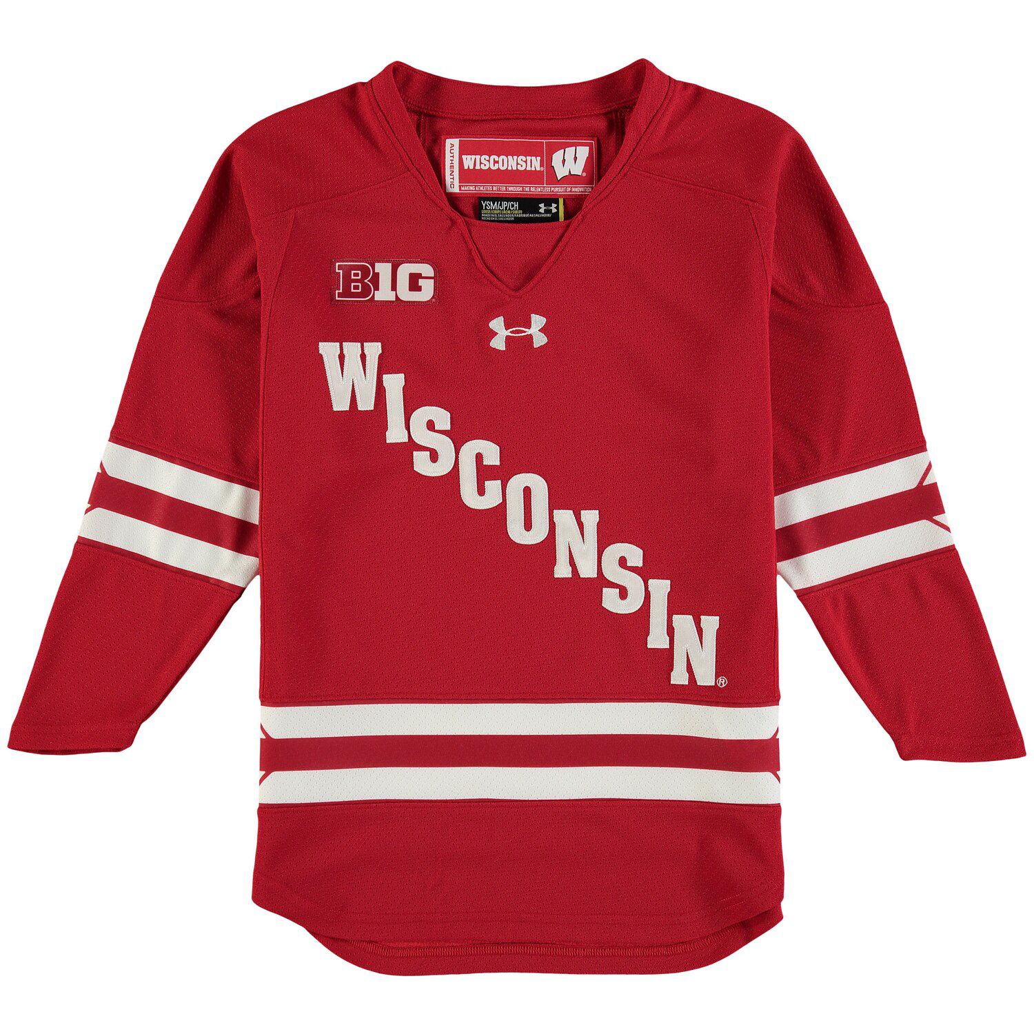 wisconsin hockey jersey