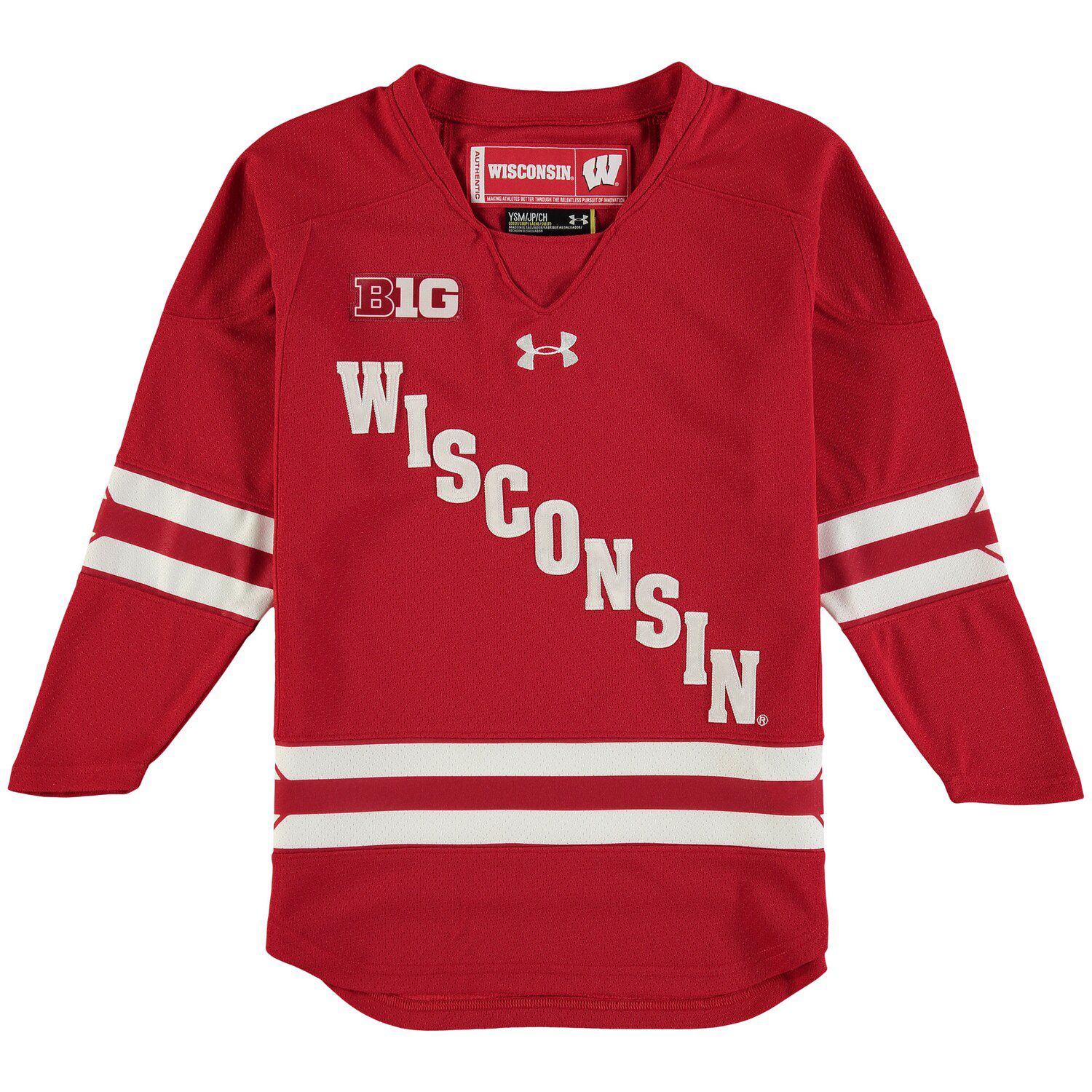 badgers hockey jersey