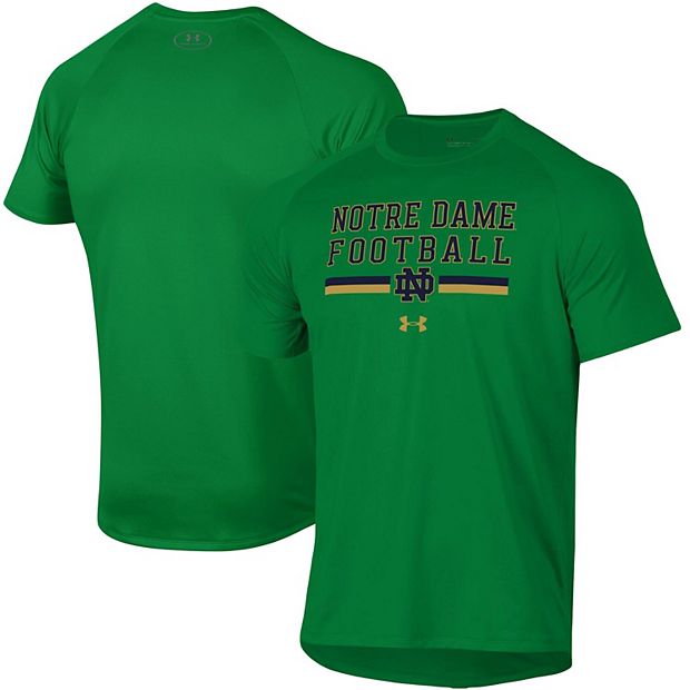 Men's Under Armour Kelly Green Notre Dame Fighting Irish On-Field