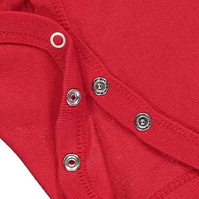 Infant Red Dayton Flyers Big Logo Bodysuit