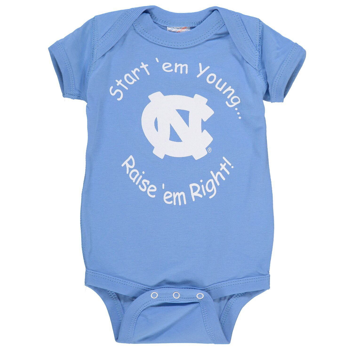 Image for Unbranded Newborn & Infant Carolina Blue North Carolina Tar Heels Start 'Em Young Bodysuit at Kohl's.