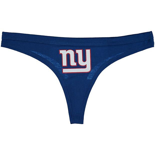 Women s Concepts Sport Royal New York Giants Solid Logo Thong