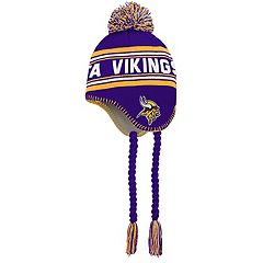 Men's New Era Black Minnesota Vikings Team Social Justice Cuffed Knit Hat