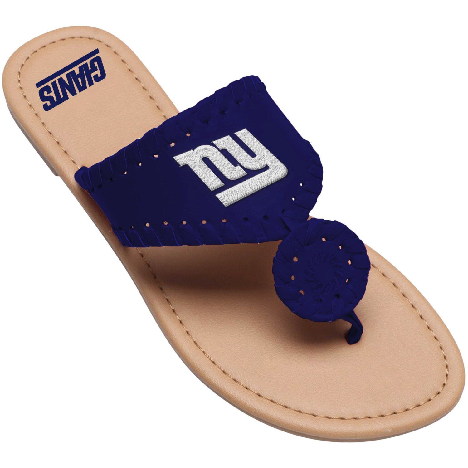 ny giants men's slippers
