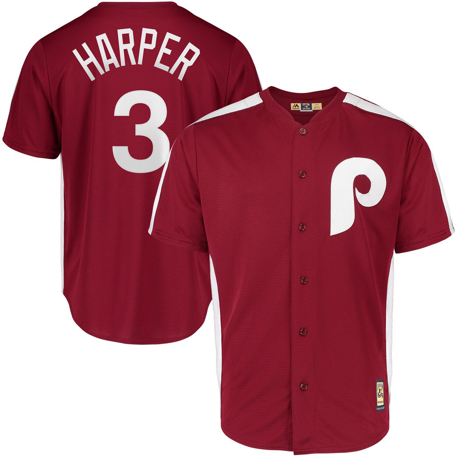 burgundy phillies jersey