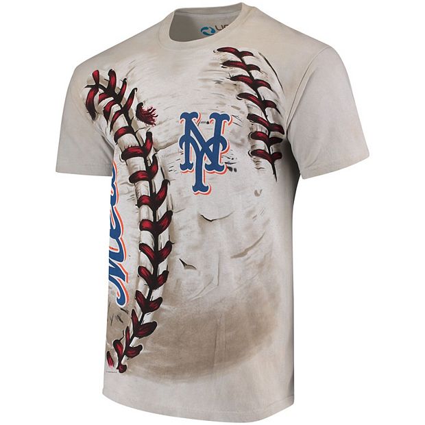 New York Mets Hardball Tie-Dye T-Shirt - Cream