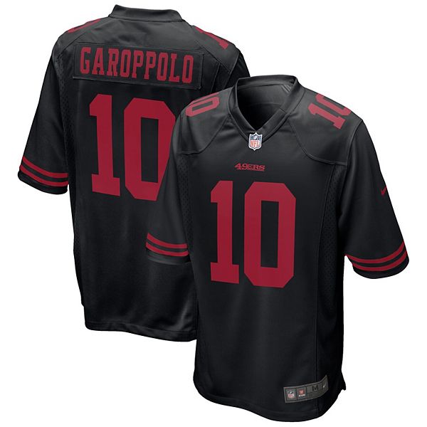 Youth Nike Jimmy Garoppolo Black San Francisco 49ers Player Game Jersey