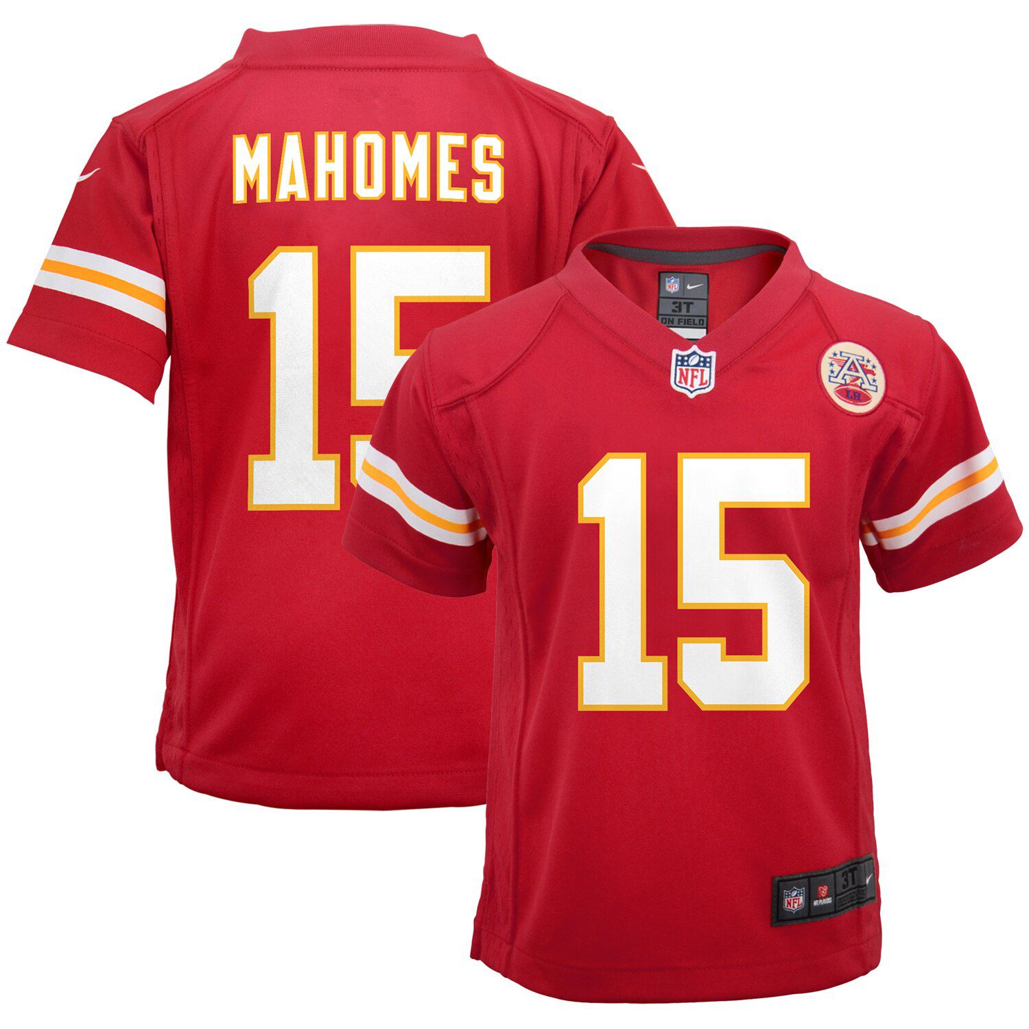 patrick mahomes game jersey