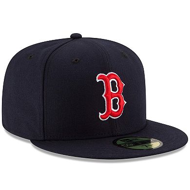 Men's New Era Navy Boston Red Sox Game Authentic Collection On-Field 59FIFTY Fitted Hat