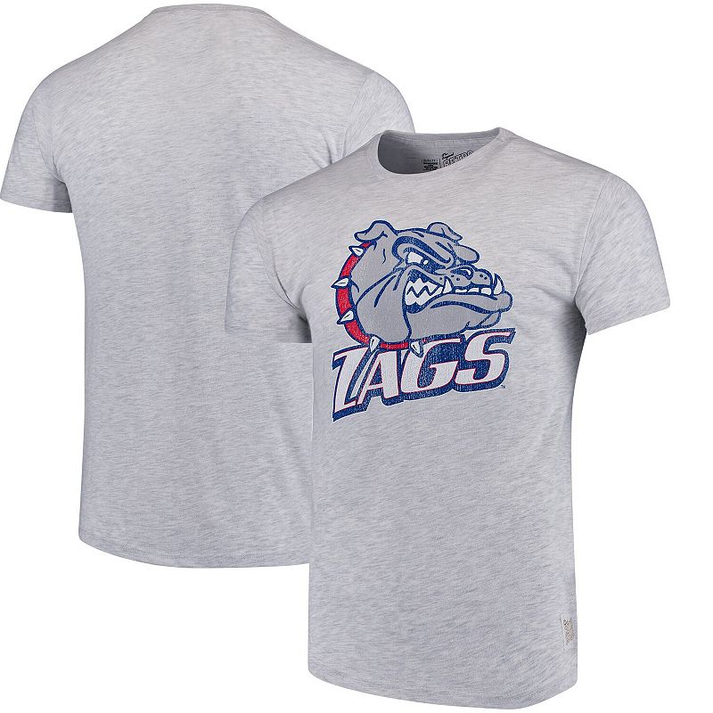 UPC 191260266098 product image for Men's Original Retro Brand Gray Gonzaga Bulldogs Vintage Tri-Blend T-Shirt, Size | upcitemdb.com