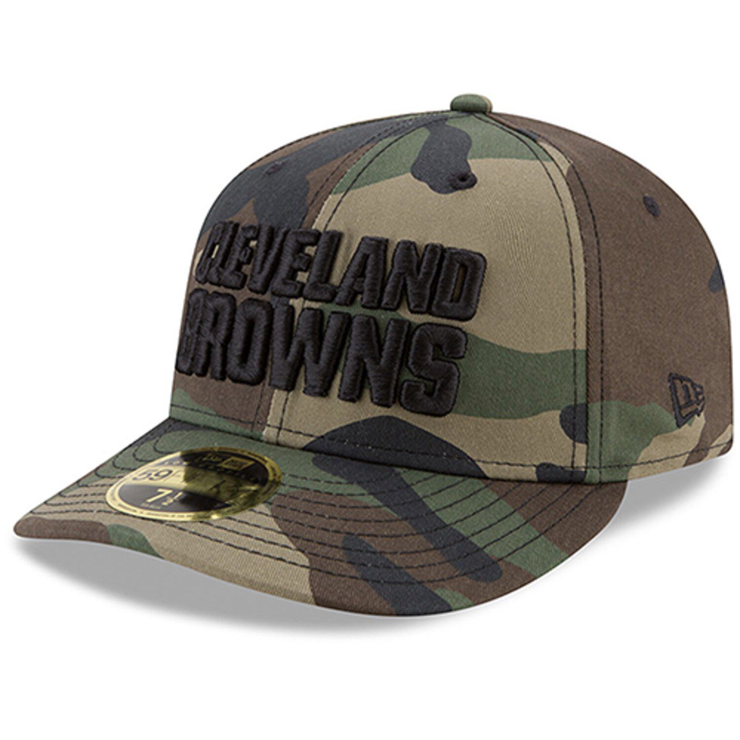 camo browns hat