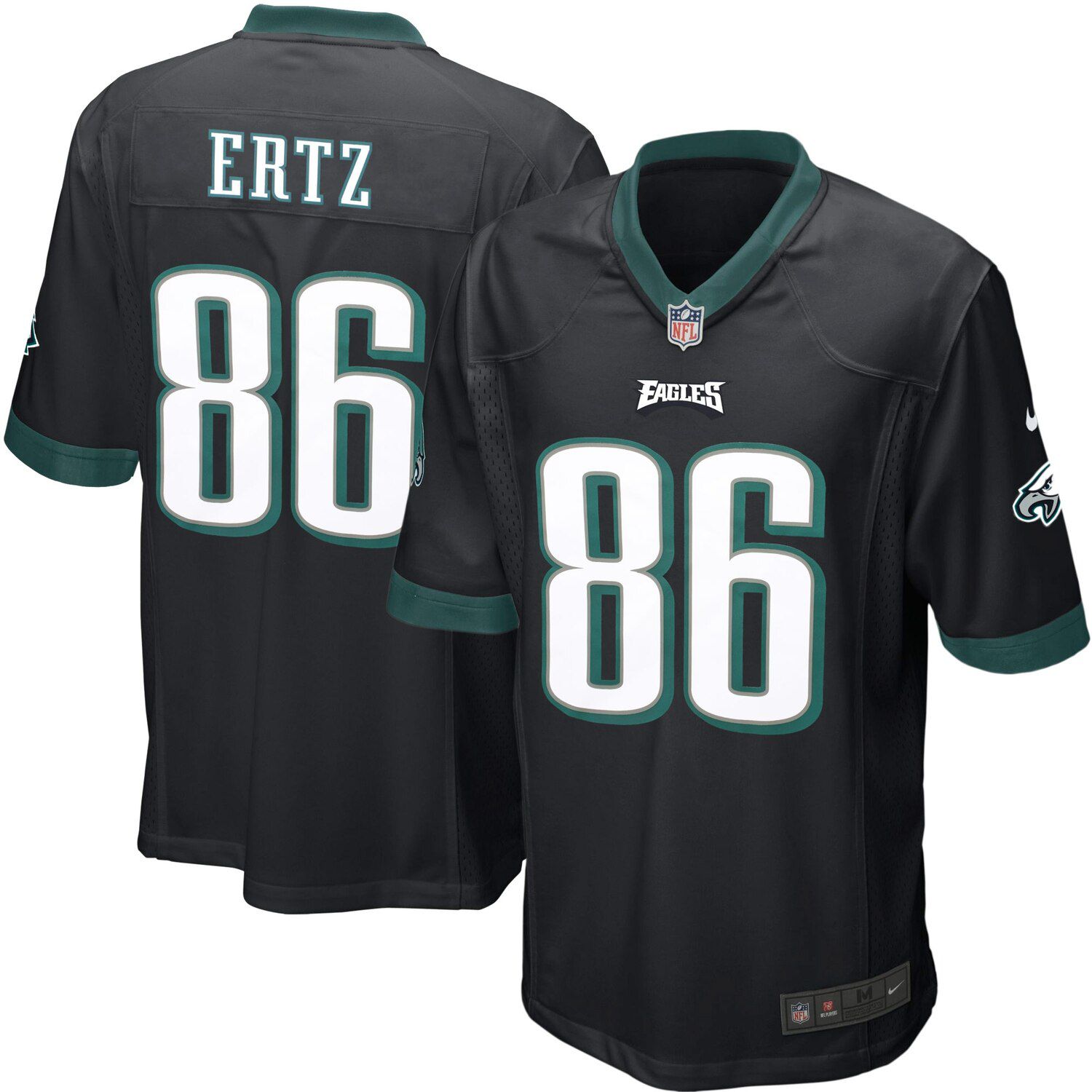 black zach ertz jersey