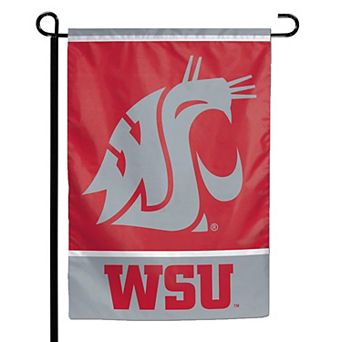 WinCraft Washington State Cougars 12" x 18" Double-Sided Garden Flag