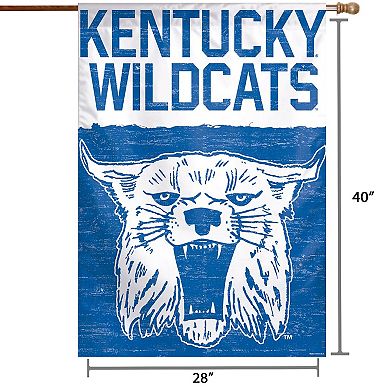 WinCraft Kentucky Wildcats 28" x 40" College Vault Single-Sided House Banner