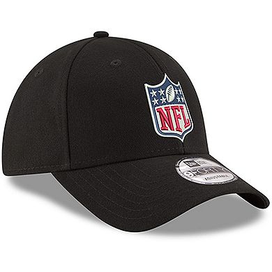 Men's New Era Black NFL Shield Logo 9FORTY Adjustable Hat