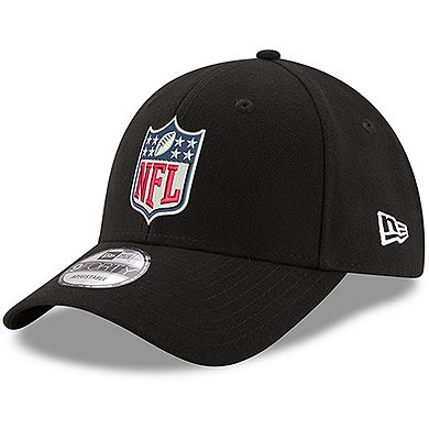 Men's New Era Black NFL Shield Logo 9FORTY Adjustable Hat