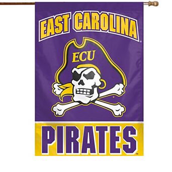 WinCraft East Carolina Pirates 28" x 40" Full Name Single-Sided Vertical Banner