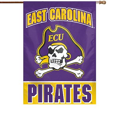 WinCraft East Carolina Pirates 28" x 40" Full Name Single-Sided Vertical Banner