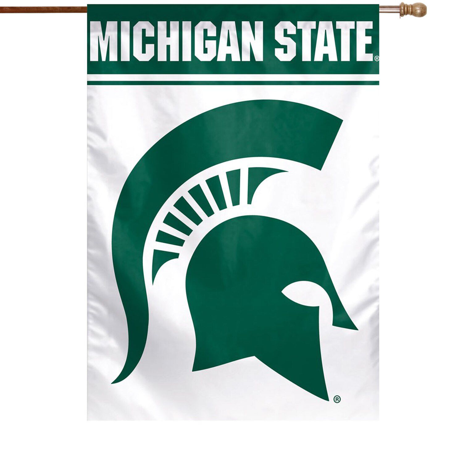 Image for Unbranded WinCraft Michigan State Spartans 28" x 40" Logo Single-Sided Vertical Banner at Kohl's.