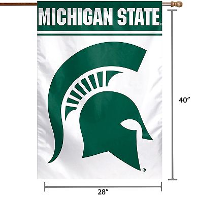 WinCraft Michigan State Spartans 28" x 40" Logo Single-Sided Vertical Banner