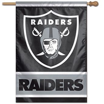 WinCraft Oakland Raiders 28" x 40" Wordmark Single-Sided Vertical Banner