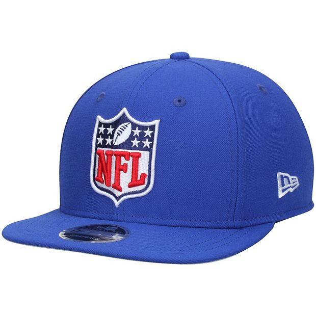 Men's NFL New Era Black Shield Logo 39THIRTY Flex Hat