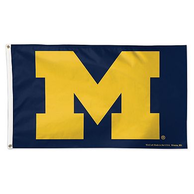 WinCraft Michigan Wolverines Deluxe One-Sided 3' x 5' Flag
