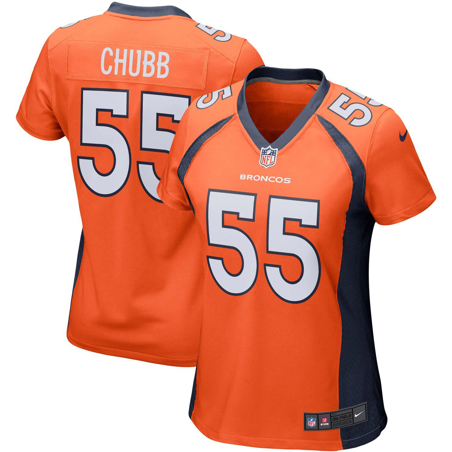 Bradley Chubb Orange Denver Broncos 