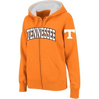 Women's Stadium Athletic Tennessee Orange Tennessee Volunteers Arched Name Full-Zip Hoodie