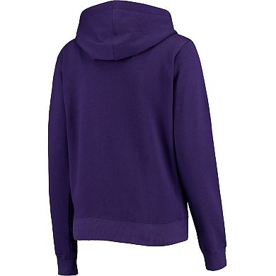 Women's Stadium Athletic Purple Washington Huskies Arched Name Full-Zip ...