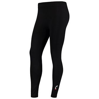 Women's ZooZatz Black Cincinnati Bearcats Fleece Leggings