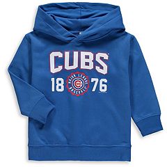Outerstuff Girls Youth Heather Gray Chicago Cubs America's Team Raglan  Pullover Hoodie