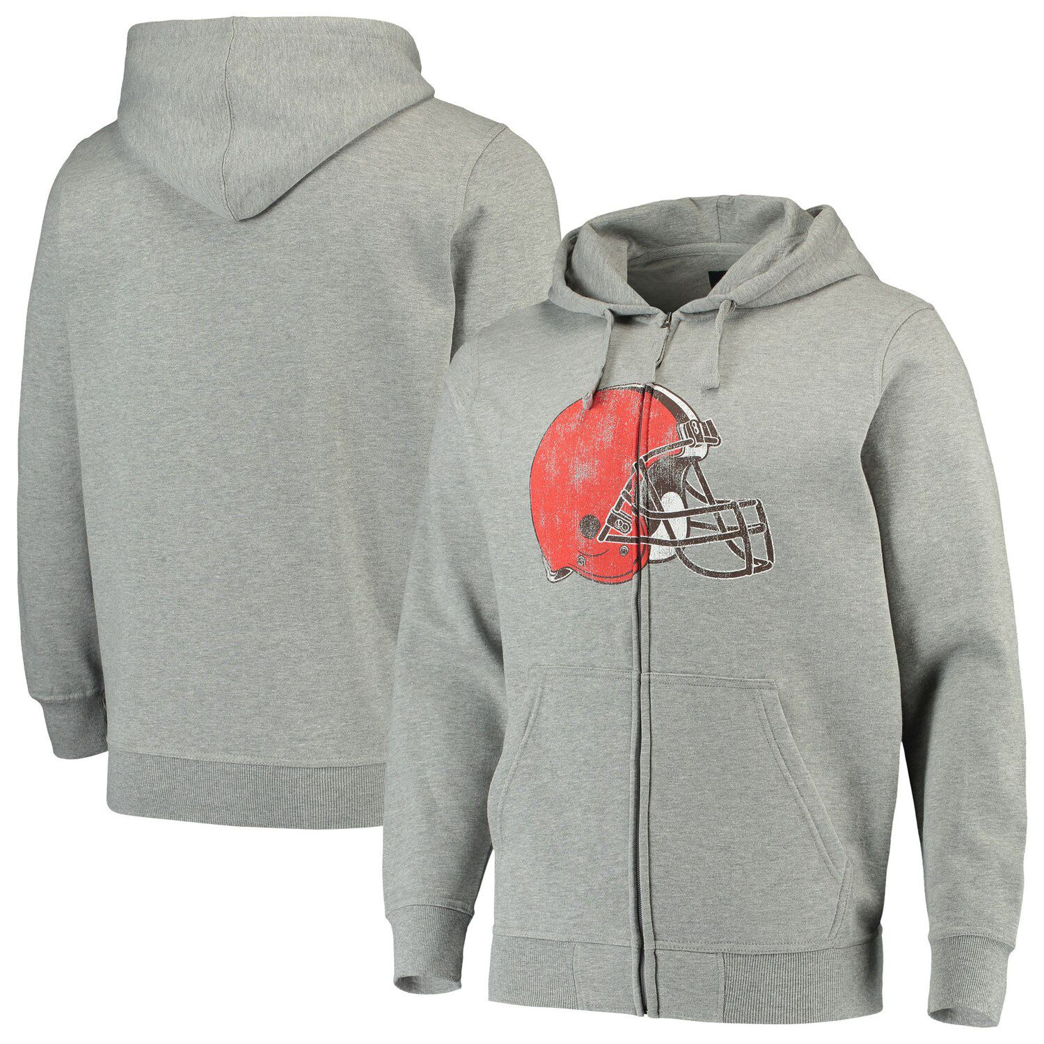 cleveland browns full zip hoodie