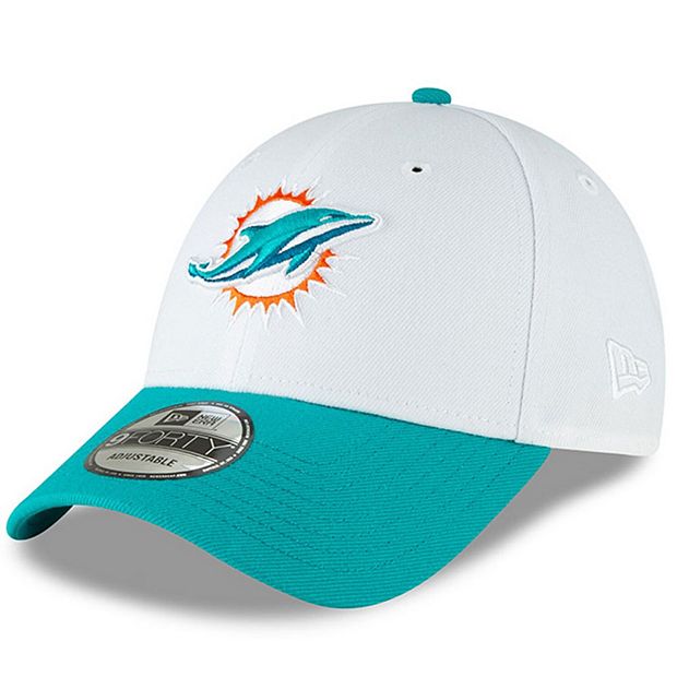 New Era Men's Miami Dolphins 9Forty Aqua Adjustable Hat