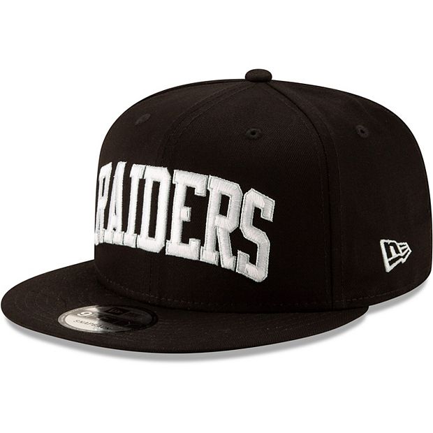 Las Vegas Raiders Throwback Golfer Hat, Gray, by New Era