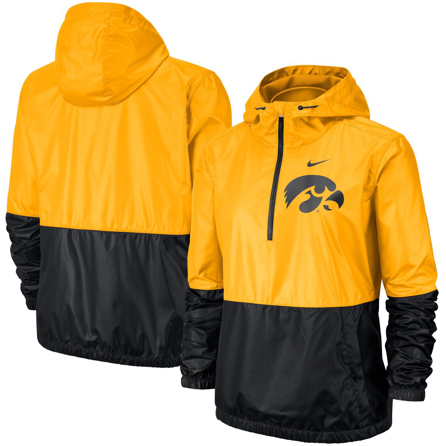 yellow nike windbreaker womens