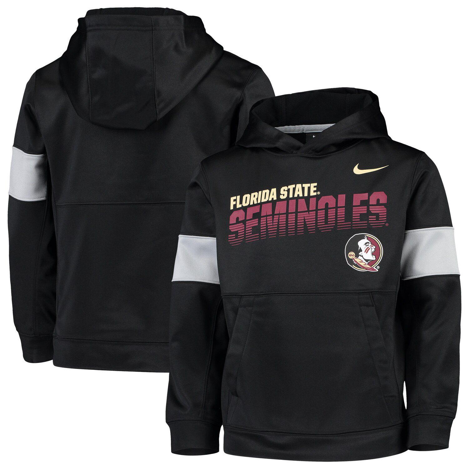 youth black nike hoodie