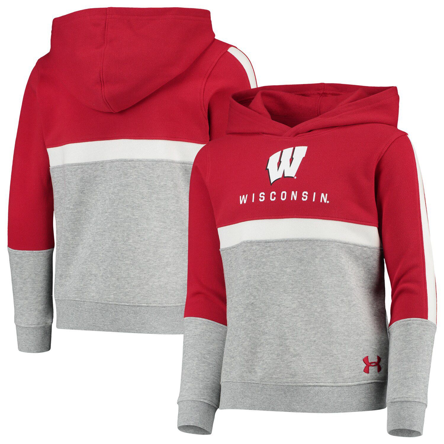 wisconsin badgers sweatshirts under armour