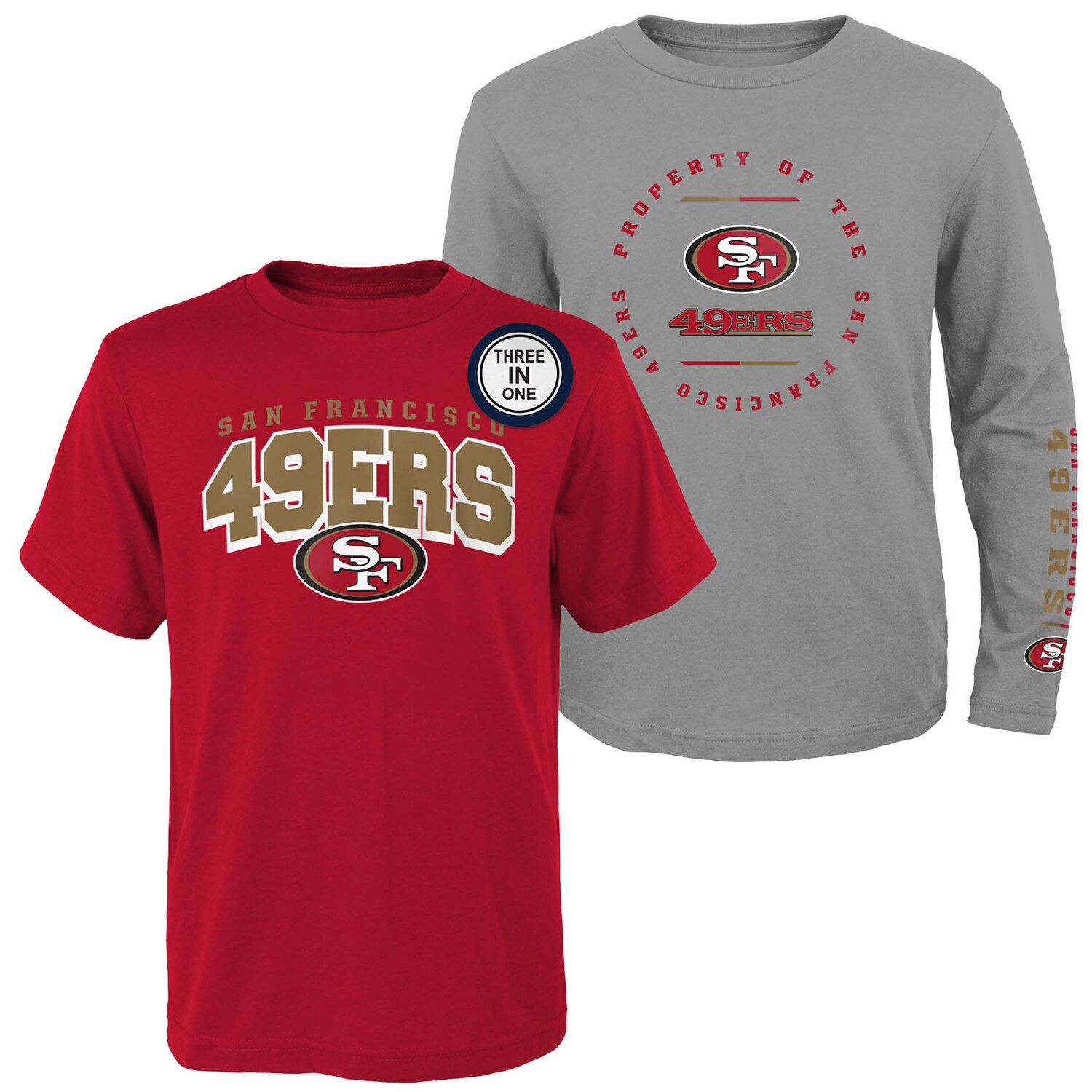 san francisco 49ers youth shirts