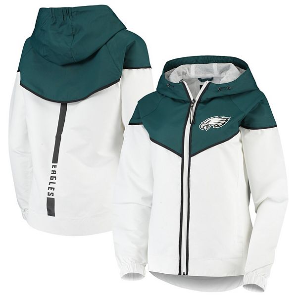 G-III for Her Women's Philadelphia Eagles Green Show Up Jacket