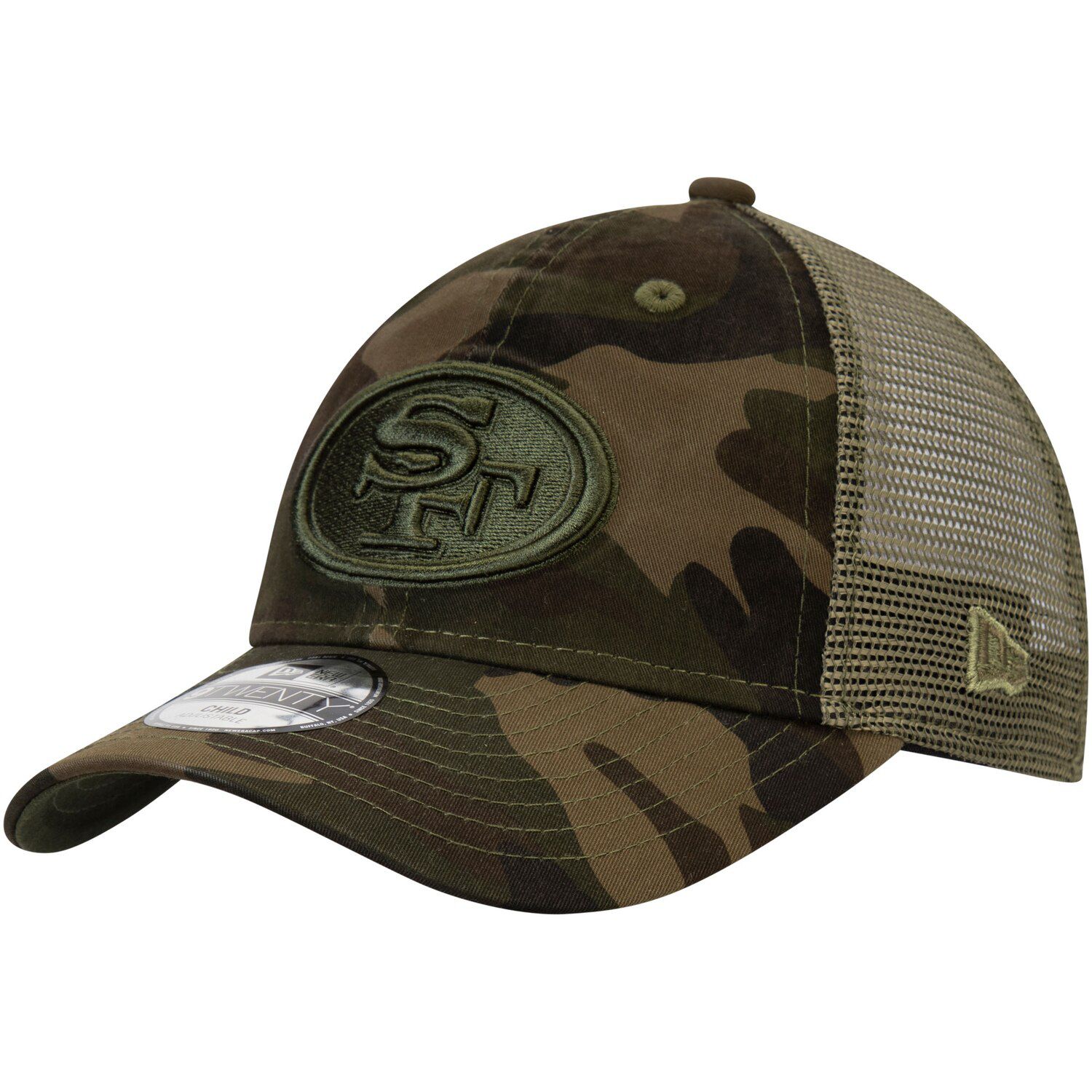 49ers camouflage hat