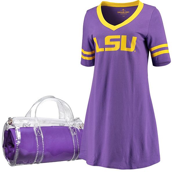 Women's Fergo Purple LSU Tigers Jersey Dress