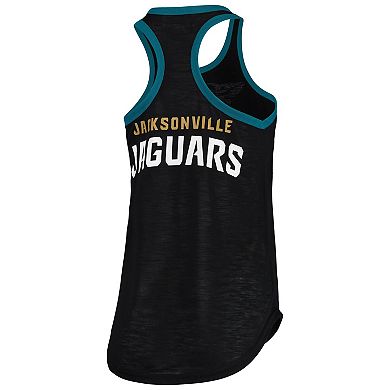 Women's G-III 4Her by Carl Banks Black Jacksonville Jaguars Tater Tank Top