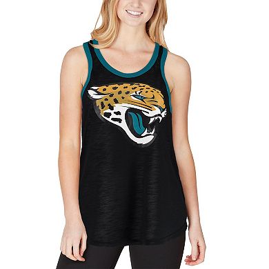 Women's G-III 4Her by Carl Banks Black Jacksonville Jaguars Tater Tank Top