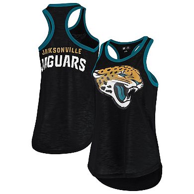 Women's G-III 4Her by Carl Banks Black Jacksonville Jaguars Tater Tank Top