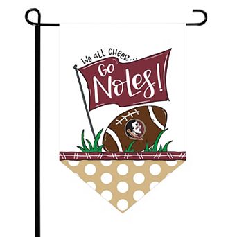 Florida State Seminoles Pointed Garden Flag