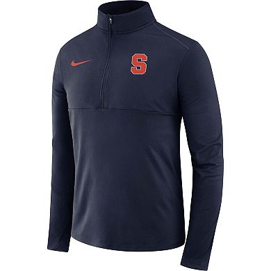 Men's Nike Navy Syracuse Orange Core Half-Zip Pullover Jacket