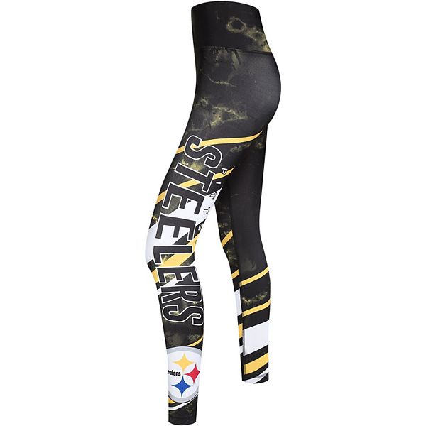 Women's Concepts Sport Black Pittsburgh Steelers Topside Leggings